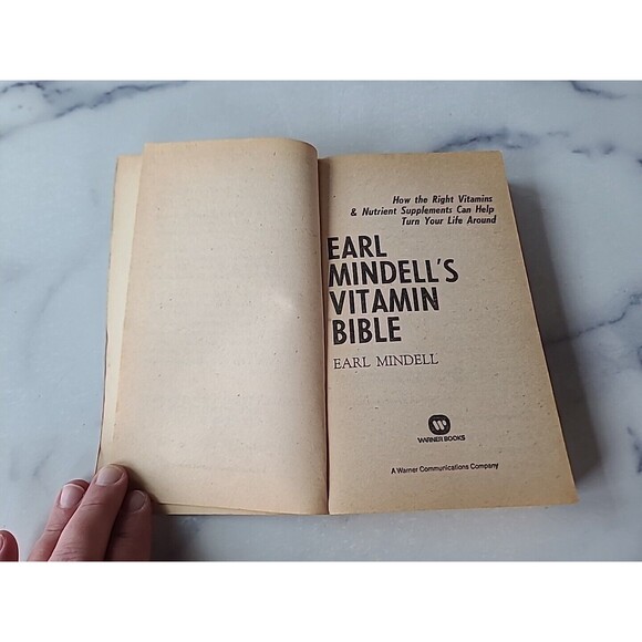 Earl Mindell Vitamin Bible Paperback - Picture 3 of 10